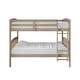 preview thumbnail 37 of 43, CraftPorch Mid-Century Twin Over Twin Bunk Bed Grey