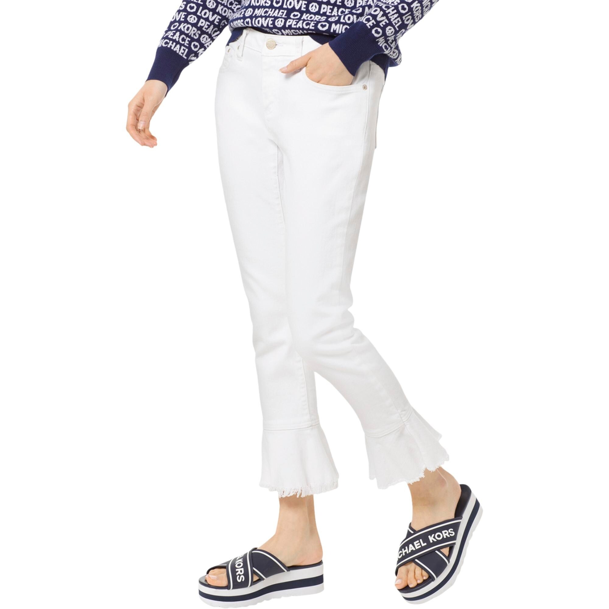 michael kors cropped jeans