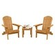 preview thumbnail 5 of 7, Folding Wooden Lounger Chair with Natural Finish for Patio Garden