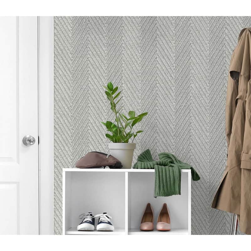 DuPont Tedlar Throw Knit High Performance Vinyl Unpasted Wallpaper