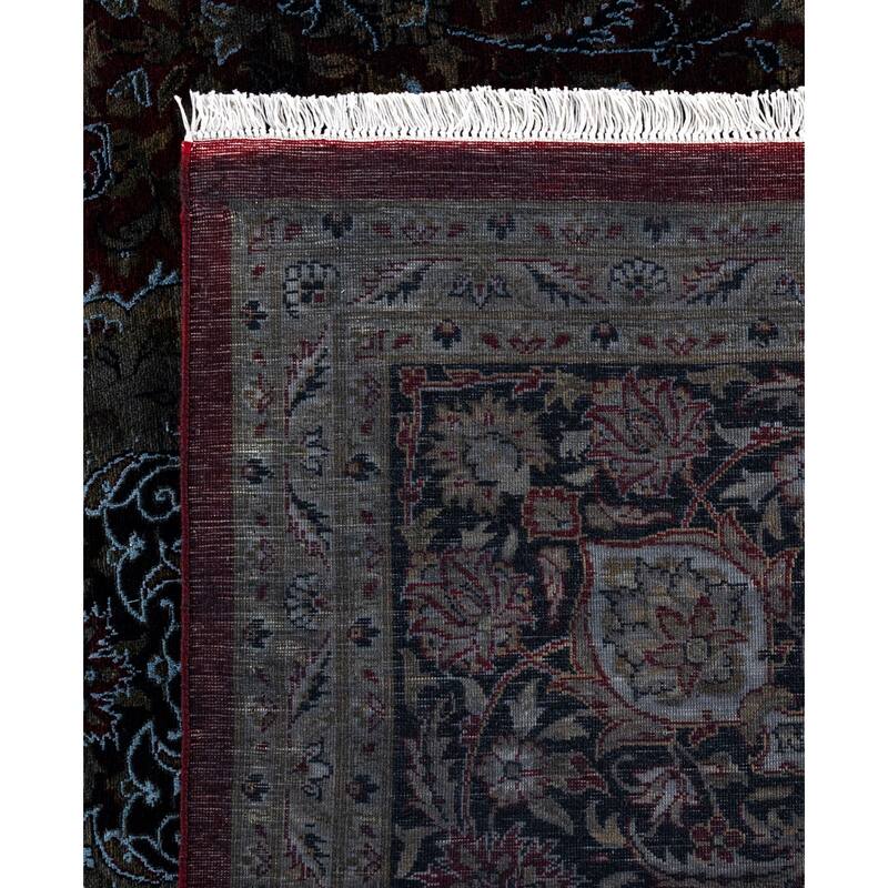 Overdyed One-of-a-Kind Hand-Knotted Area Rug - Red - 11' 3" x 14' 10"