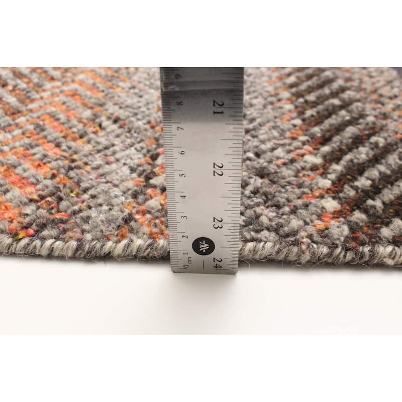 ECARPETGALLERY Hand-knotted Eternity Multi Color Wool Rug - 2'11 x 4'11