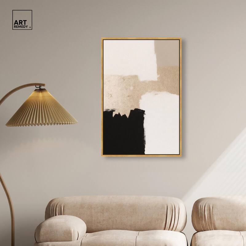 Earth and Ink I Canvas by Art Remedy