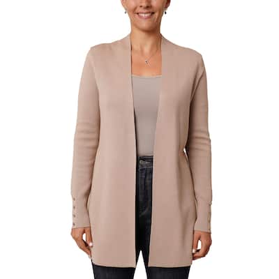 Cyrus Knit Open-Front Cardigan