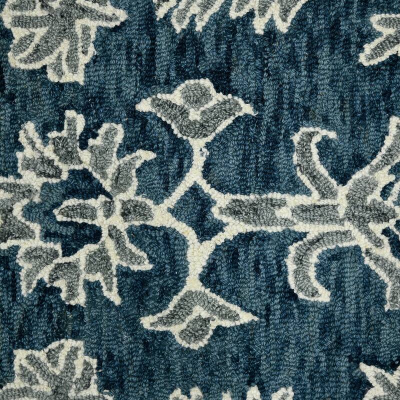 Romesha Hope Hand-Hooked Wool Area Rug