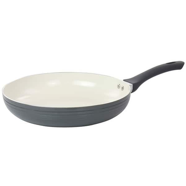 Oster Ridge Valley 12 Inch Aluminum Nonstick Frying Pan in Grey - On Sale -  Bed Bath & Beyond - 32524466