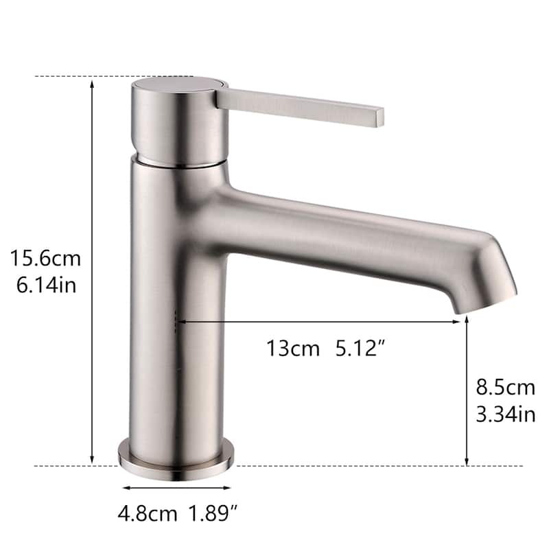 Single Handle Sink Bathroom Vanity Faucet