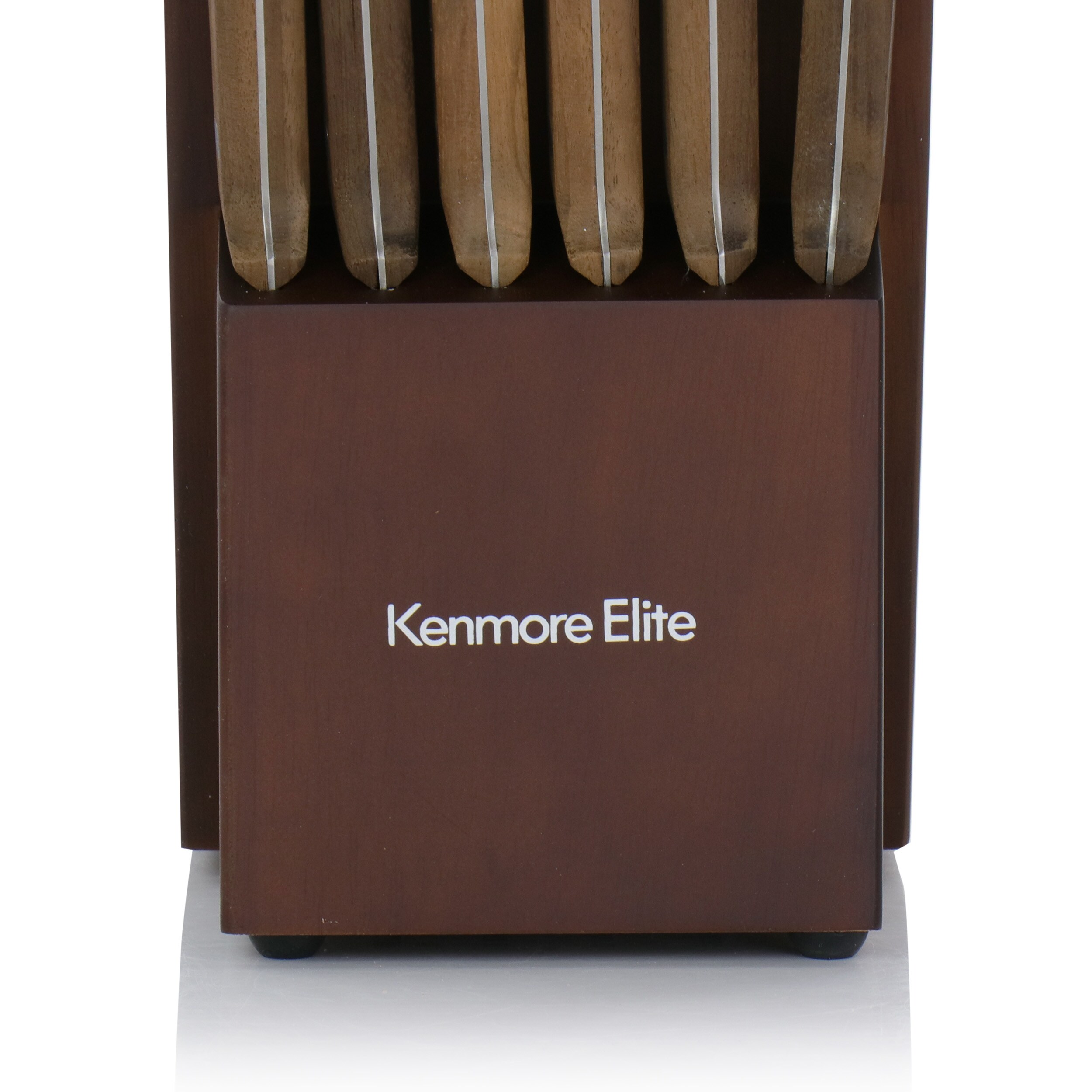 KENMORE ELITE Cooke 14- Piece Stainless Steel Knife Set in Dark
