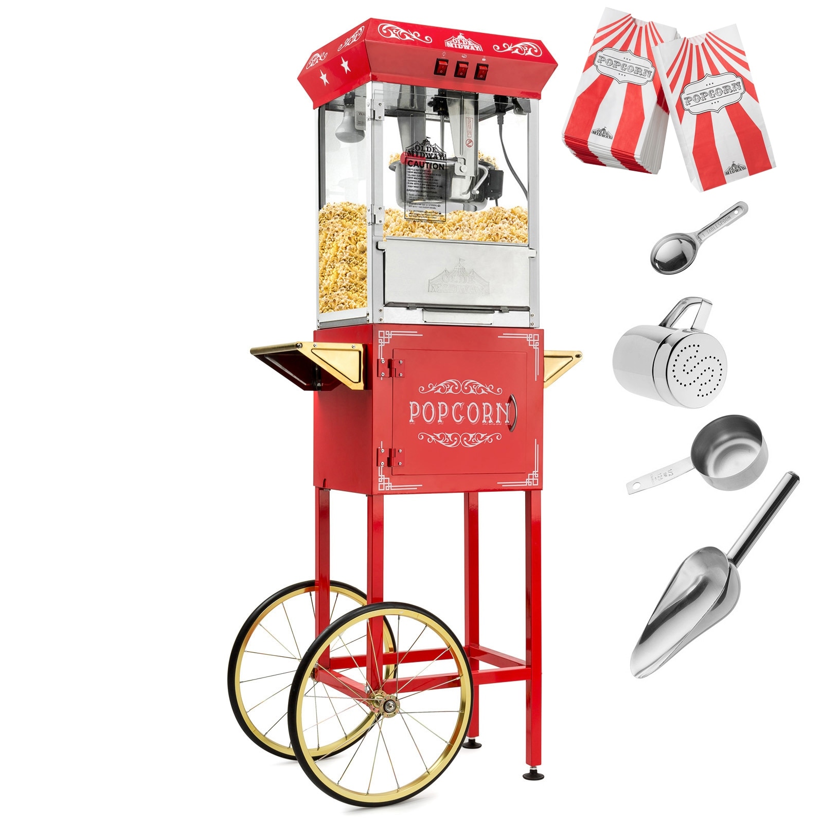 https://ak1.ostkcdn.com/images/products/is/images/direct/cf5648192acfa070ea4b79b41f8ea3ecb9f0eed4/Vintage-Style-Popcorn-Machine-Maker-Popper-w--Cart-and-10-Ounce-Kettle.jpg