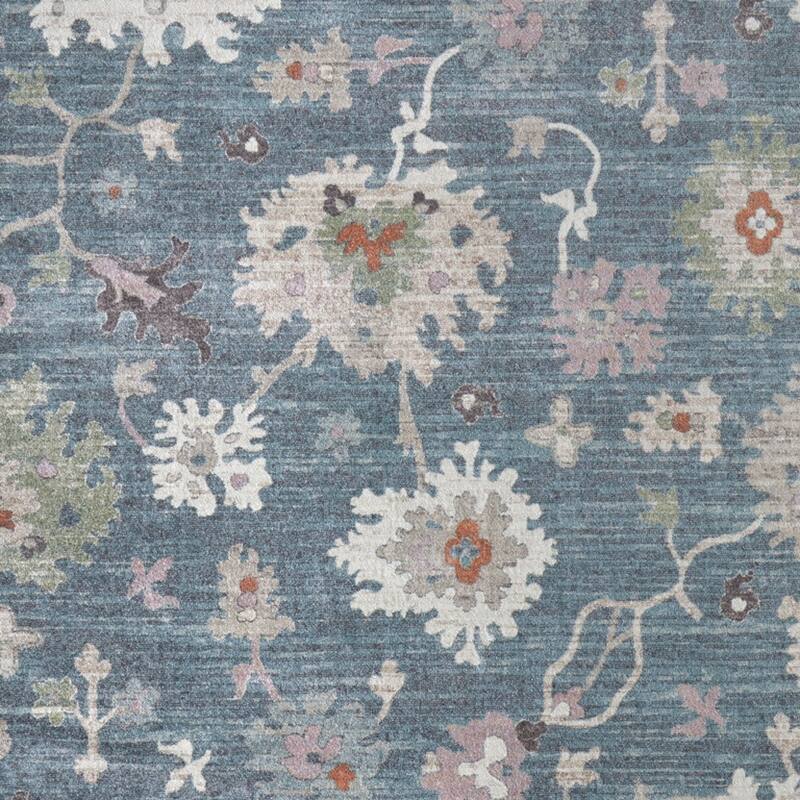 HomeRoots Abstract Bohemian Rectangle Area Rug