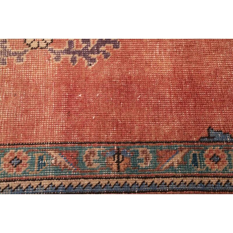 ECARPETGALLERY Hand-knotted Antalya Vintage Dark Copper Wool Rug - 8'3 x 11'3