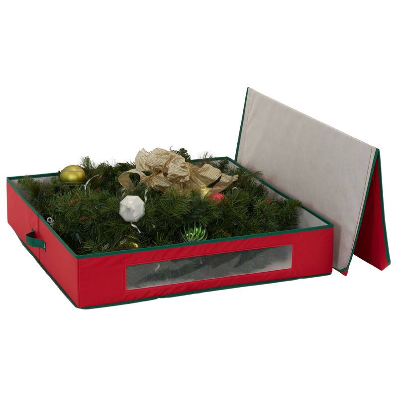 Household Essentials Christmas Wreath Storage Container