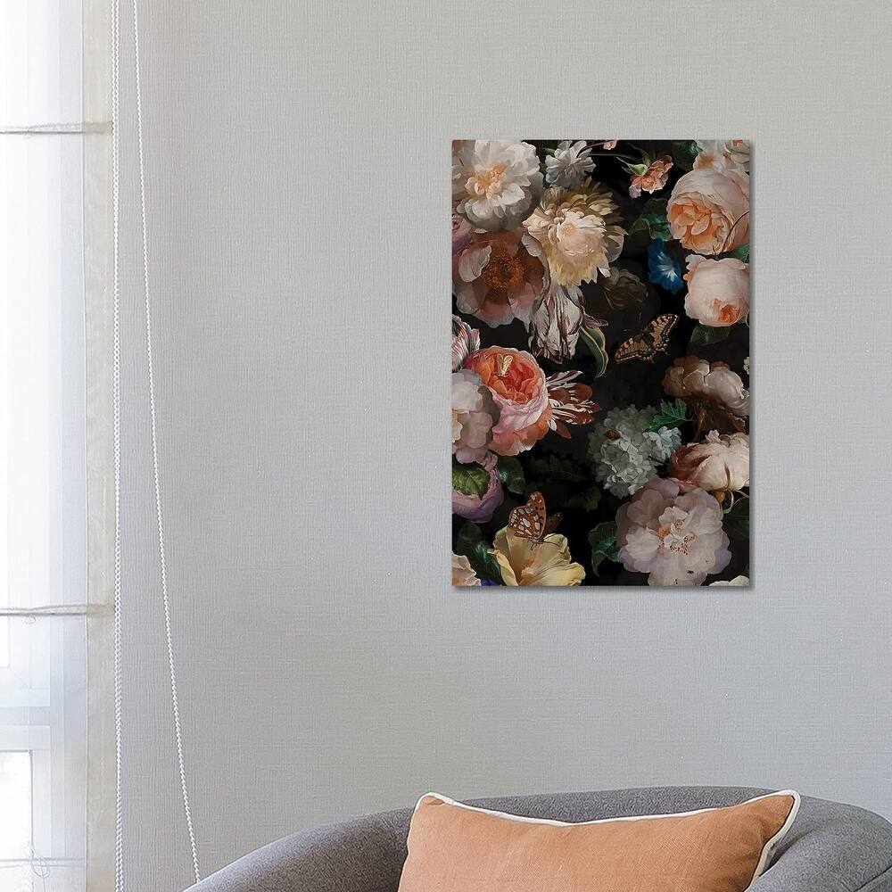 iCanvas "Dutch Antique Flowers Ii" by UtArt Canvas Print