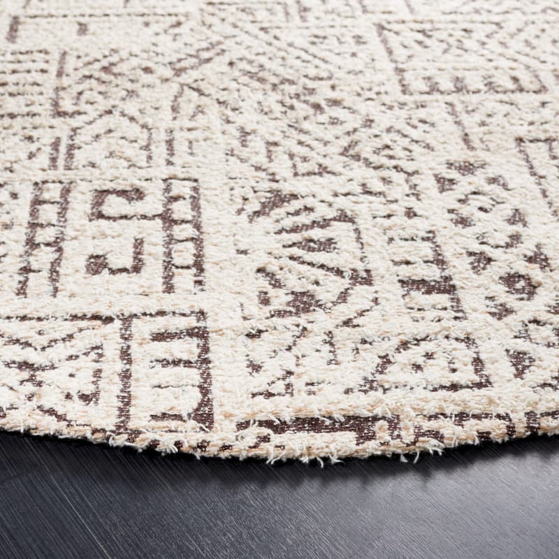 SAFAVIEH Hand-Woven Classic Vintage Renata Aztec Cotton Rug