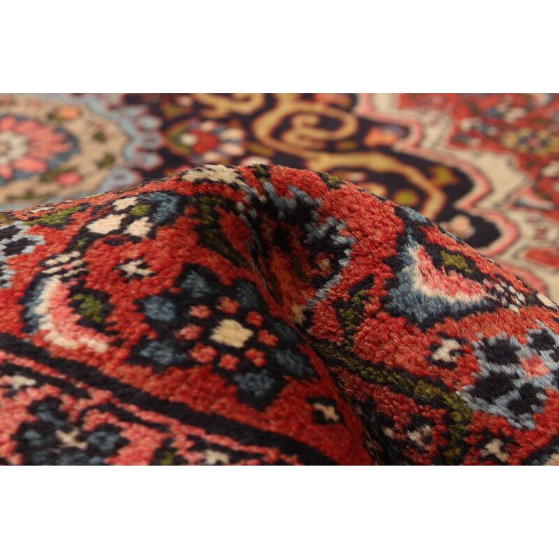 ECARPETGALLERY Hand-knotted Anatolian Vintage Red Wool Rug - 4'5 x 7'7