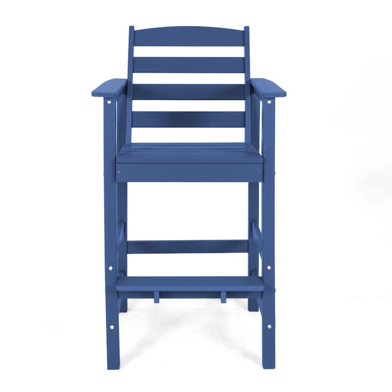 Vrakae Outdoor Adirondack Bar Stool Chair