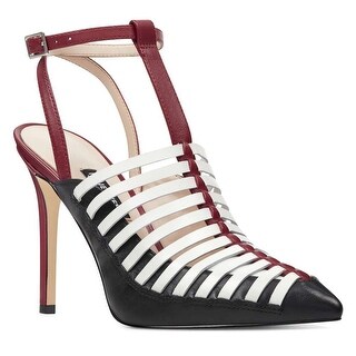 nine west tlank strappy pumps