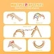 preview thumbnail 20 of 26, Pikler Triangle Set, Toddler Climbing Toys Indoor Playground, Ramp, and Arch, Montessori Climbing Set with Triangle