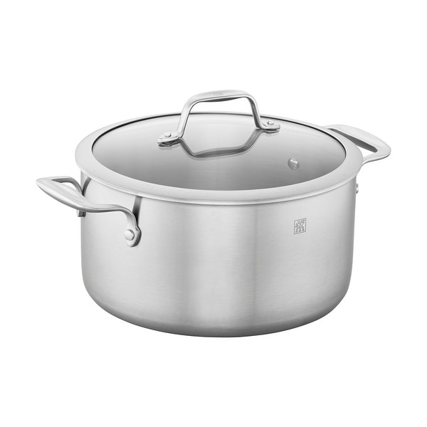 ZWILLING Spirit 3-ply 6-qt Stainless Steel Dutch Oven - Stainless Steel. Opens flyout.