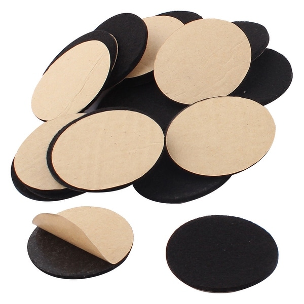 Household Self Stick Table Chair Furniture Felt Pads Mats Black Household Self Stick Table Chair Furniture Felt Pads Mats Black 50mm 20pcs On Free Shipping Orders Over 45 21420314