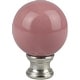 preview thumbnail 6 of 6, Ceramic Ball Lamp Finial, 2-inch Tall Pink