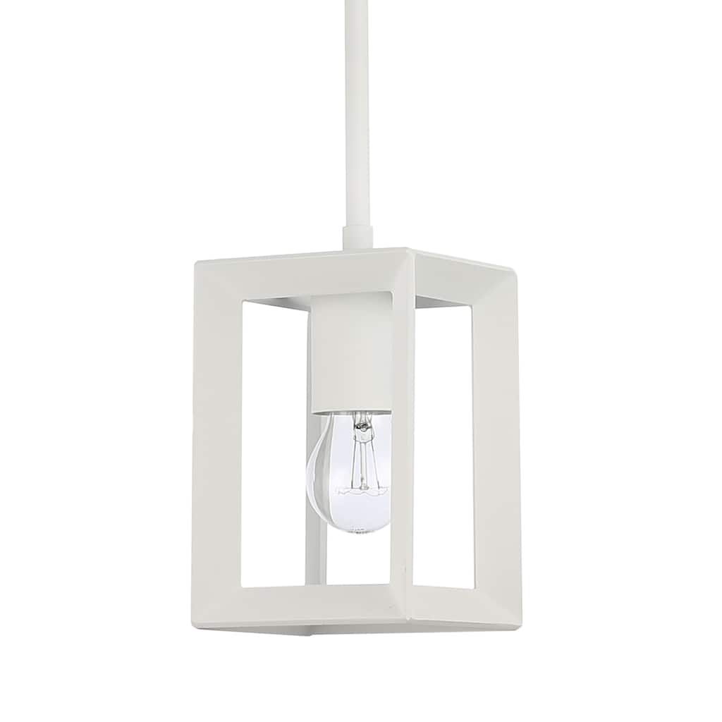 Golden Lighting Smyth 1-light Pendant in Natural White