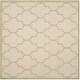 preview thumbnail 128 of 131, SAFAVIEH Handmade Cambridge Maybell Moroccan Trellis Wool Rug 6' x 6' Square - Ivory/Light Green