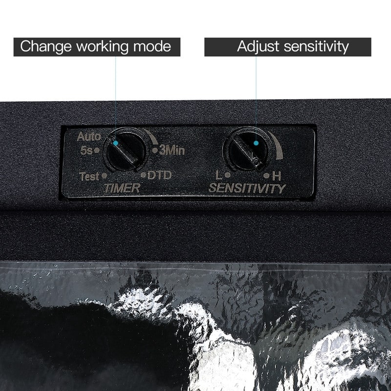 2-Light Black Outdoor Farmhouse Flush Mount Ceiling Light with Clear Water Glass