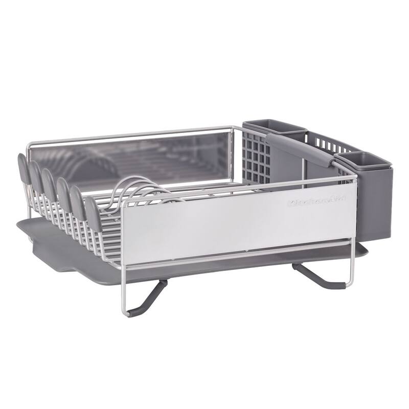 KitchenAid Compact Stainless Steel Dish Rack