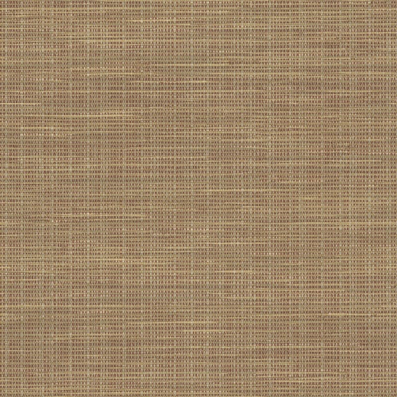 Brewster Hartman Red Faux Grasscloth Wallpaper - 20.5in x 396in x 0.025in