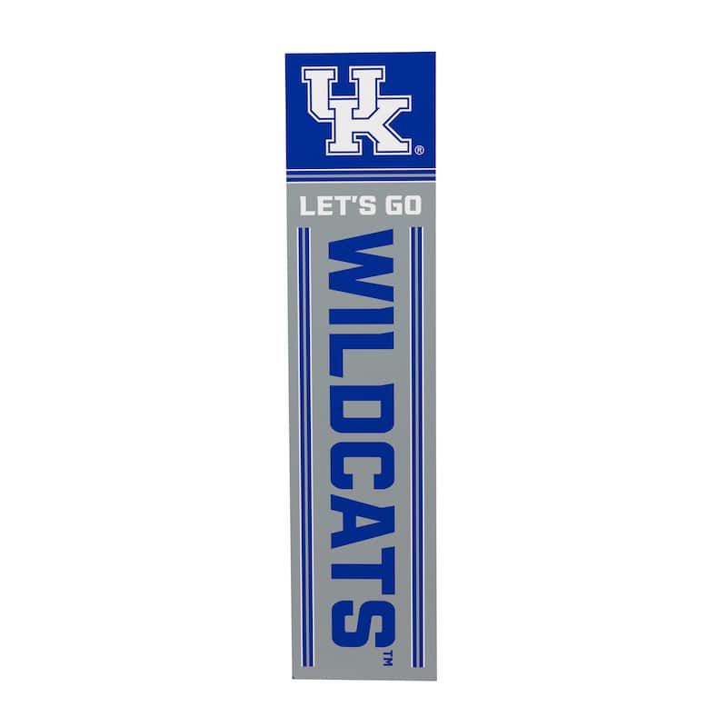 47" Double Sided Seasonal Porch Leaner, University of Kentucky - 47" x 11.25"