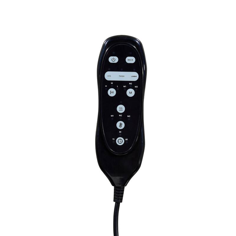 Black Power Recliner with Massage, Heat, USB, Phone Holder, and Side Pockets