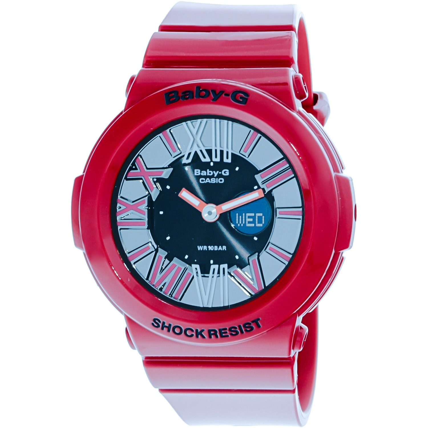 casio baby g red