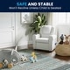 preview thumbnail 157 of 189, Contemporary Kids Recliner with Cup Holder and Headrest - 24"W x 21.5" - 36.5"D x 27"H