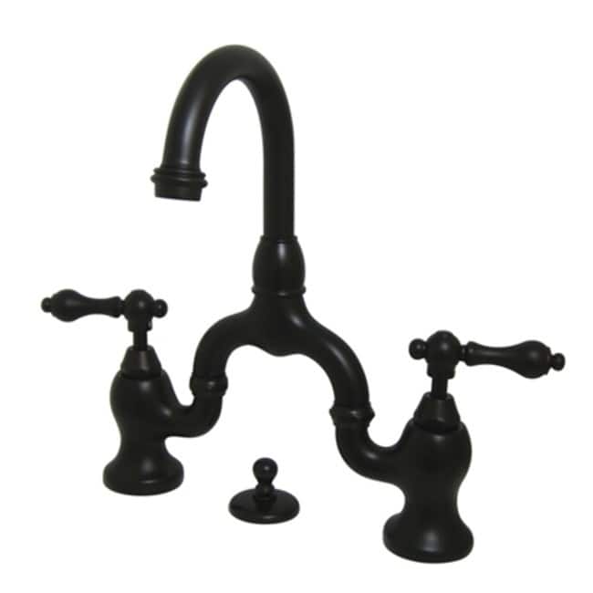 Kingston Brass English Country 1.2 GPM Bridge Bathroom Faucet with