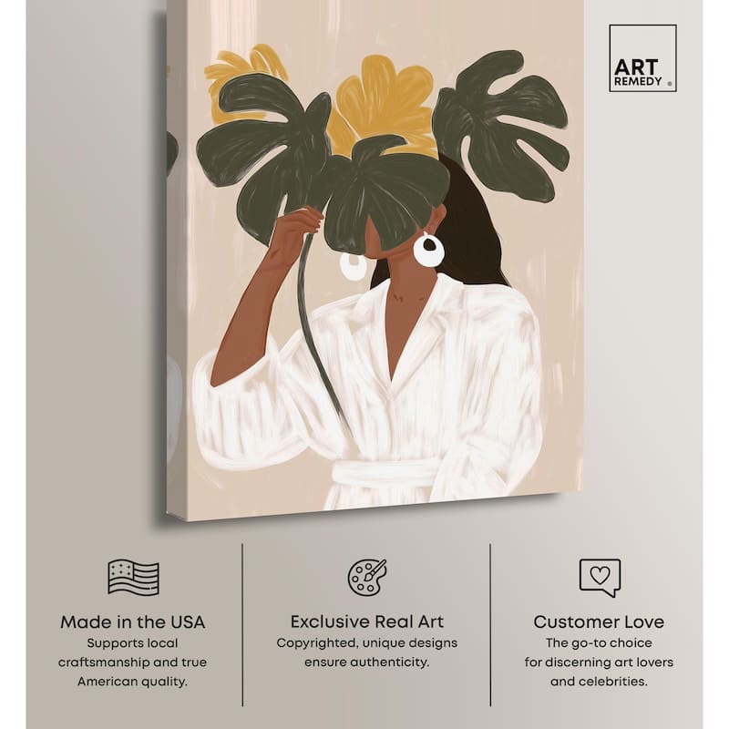 Leiva II Canvas by Art Remedy, Gallery Wrapped