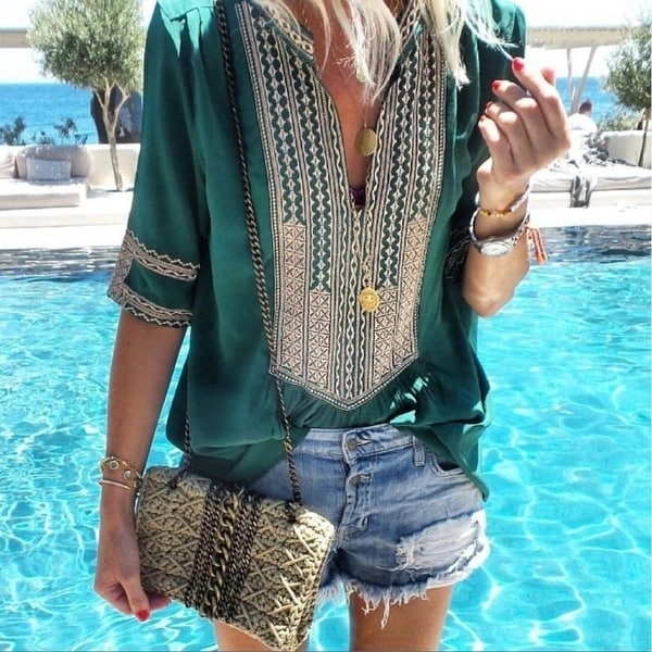 Summer long sleeve tops clearance
