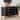 Marisela Black Wood Dresser with Drawers - Bamboo-Inspired Legs and Brass Handles, 6-Drawer Modern Transitional Bedroom Storage