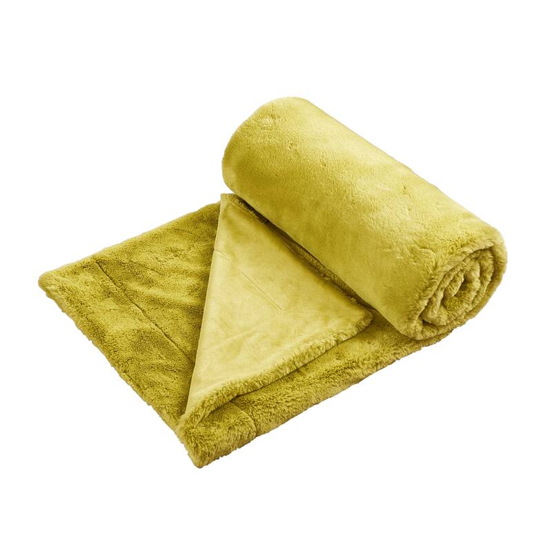 Home Soft Things FoxFauxFur Throw 50"x60"/60"x80"