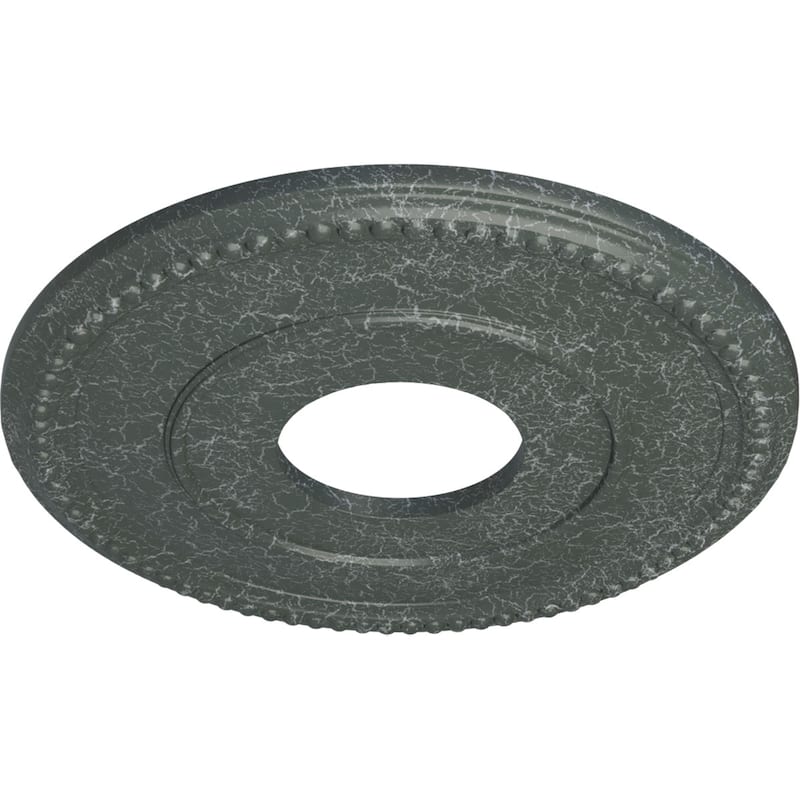 12 1/2"OD x 3 7/8"ID x 3/4"P Bradford Ceiling Medallion