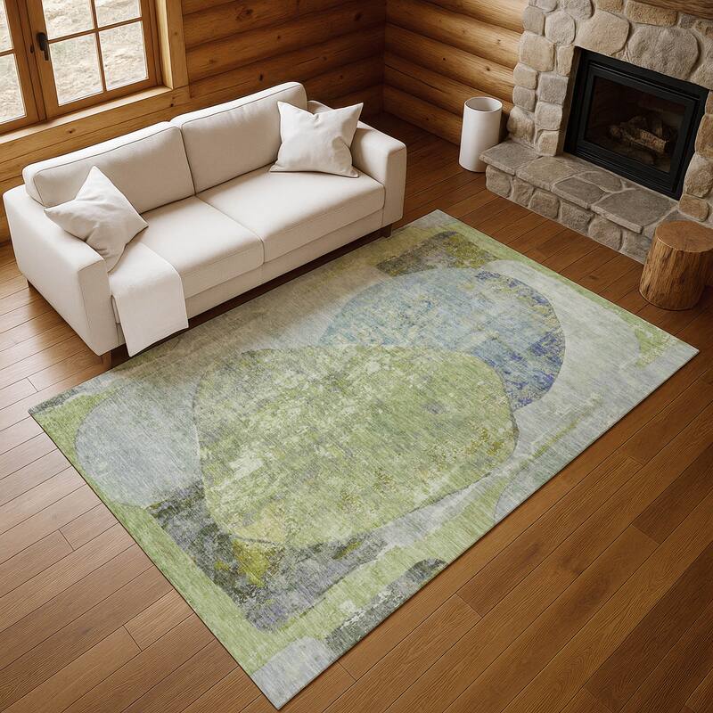 Premium Washable Super Soft Abstract Modern Mayfield Rug