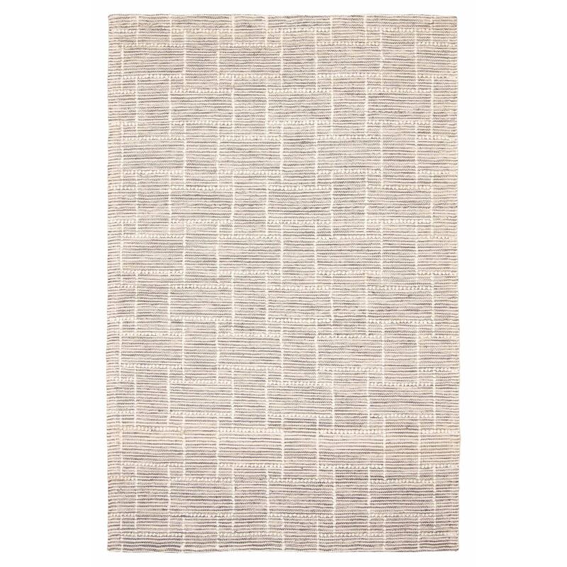 ECARPETGALLERY Braid weave Sienna Cream Wool Rug - 5'0 x 7'10 - Cream - 5'0 x 7'10