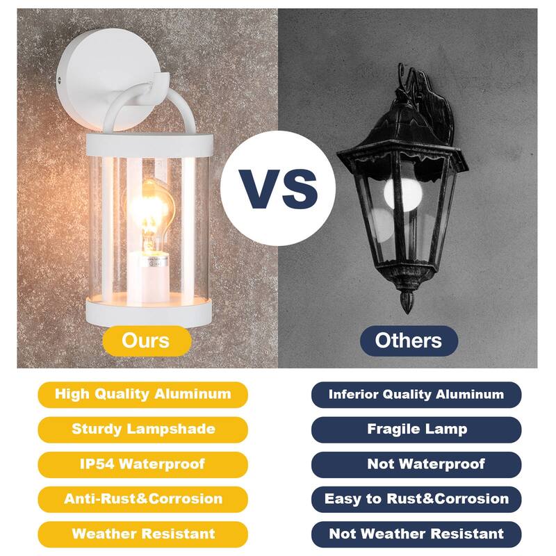 Outdoor Wall Sconce Lantern Exterior IP54 3000K