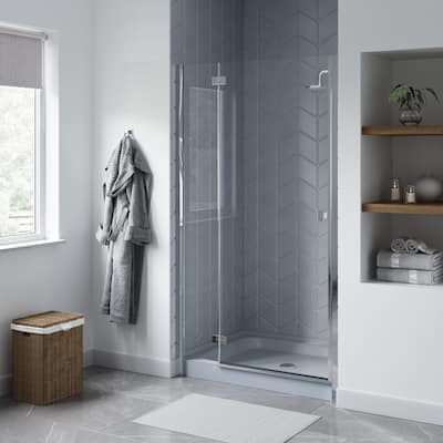 Voltaire 48 x 36 Single-Threshold, Center Drain, Shower Base, Grey