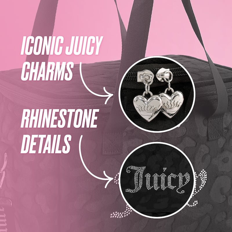 Juicy Couture Signature Chill Cooler Bags - 9.4" x 7" x 6"