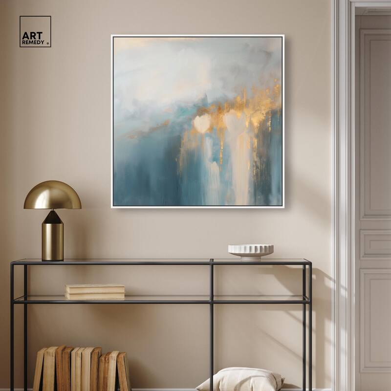 Golden Tears II Canvas by Art Remedy