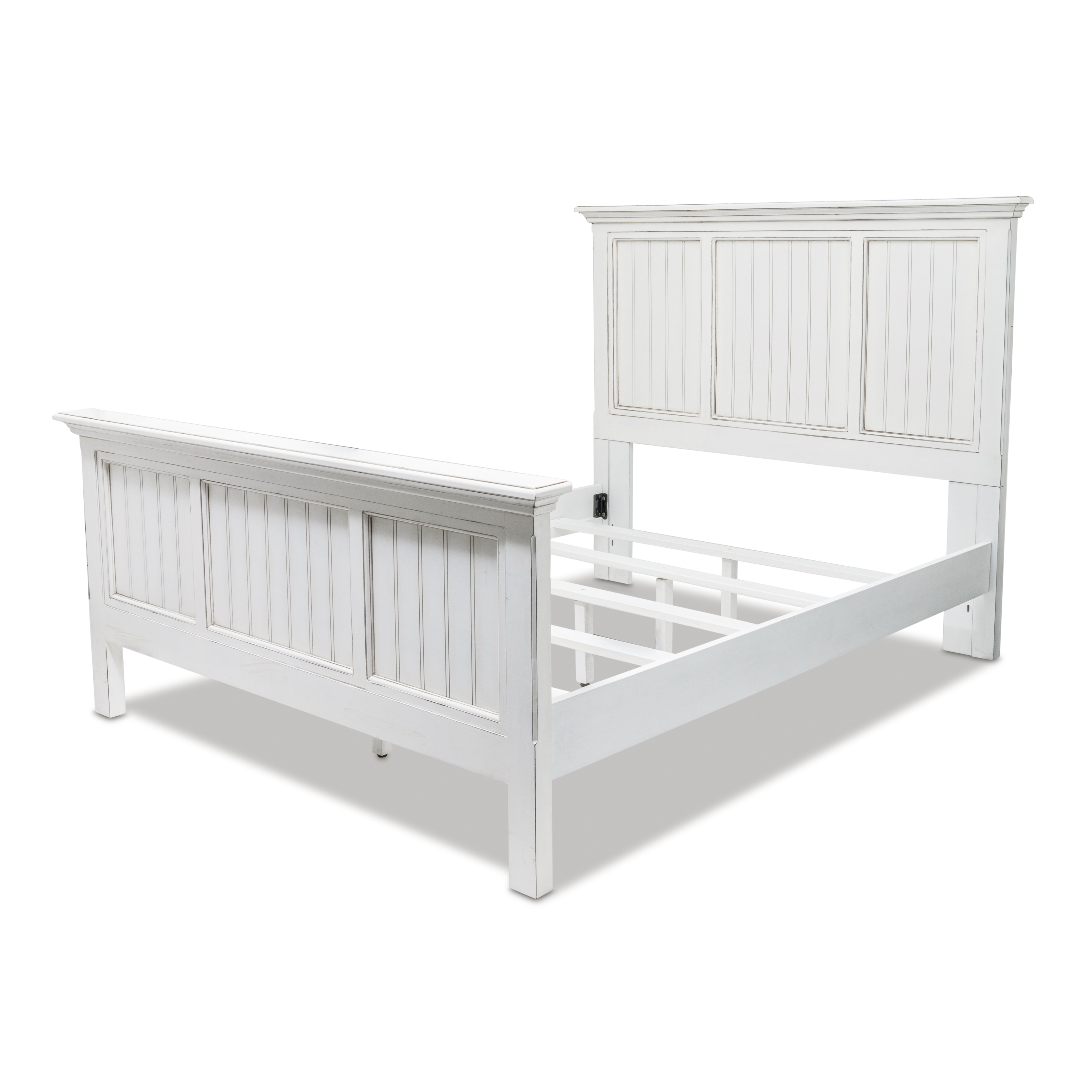 Sea Winds Monaco Bed - Blanc Finish