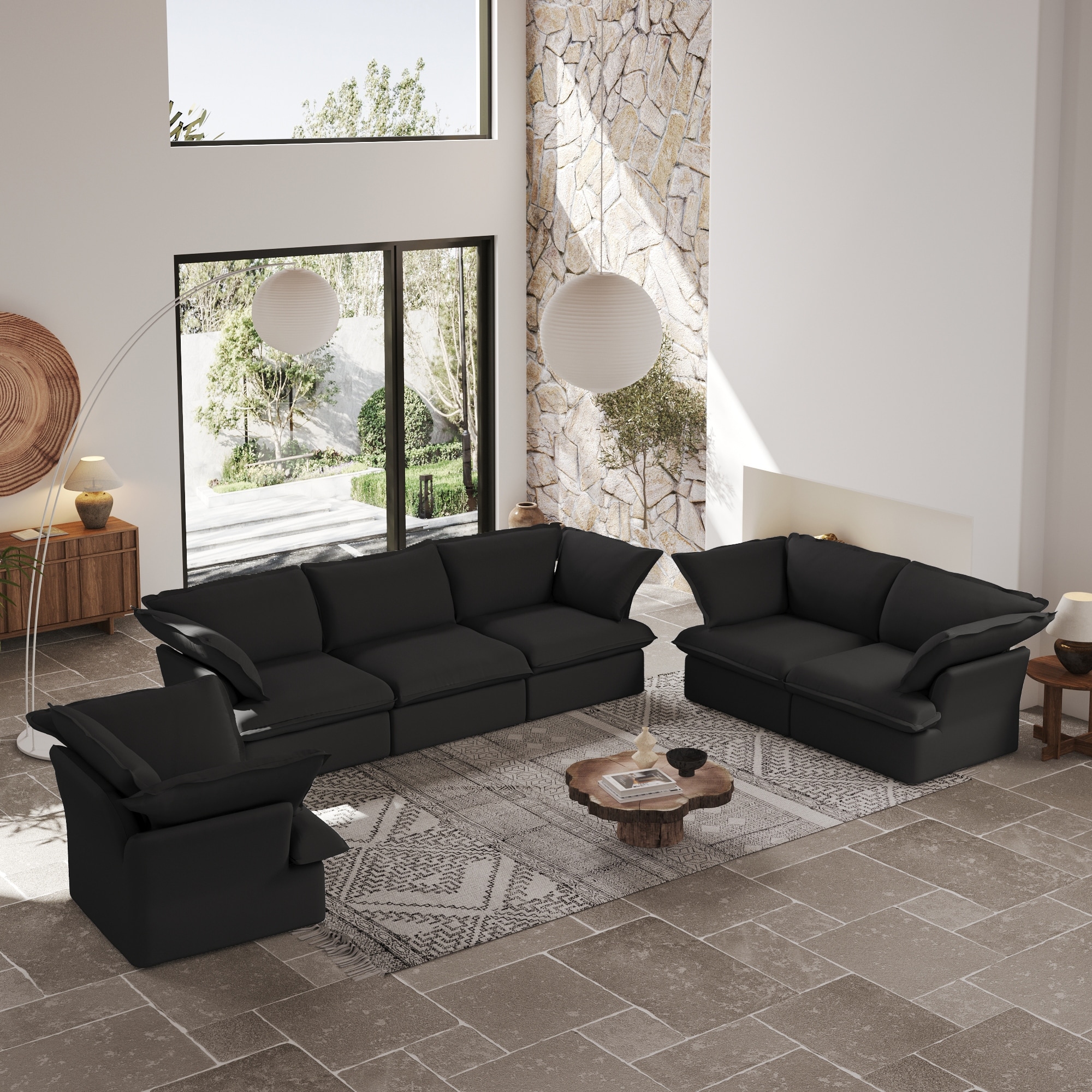 Sofas with down wrapped cushions sale