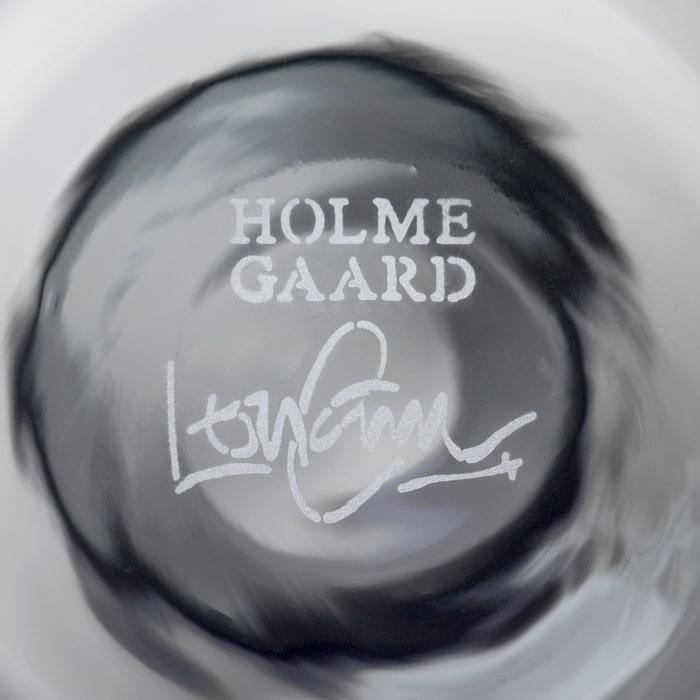 Holmegaard Flora Vase, Small, Smoke - 4.7"