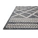 preview thumbnail 3 of 12, Alexander Home Renee Modern Trellis Indoor / Outdoor Rug